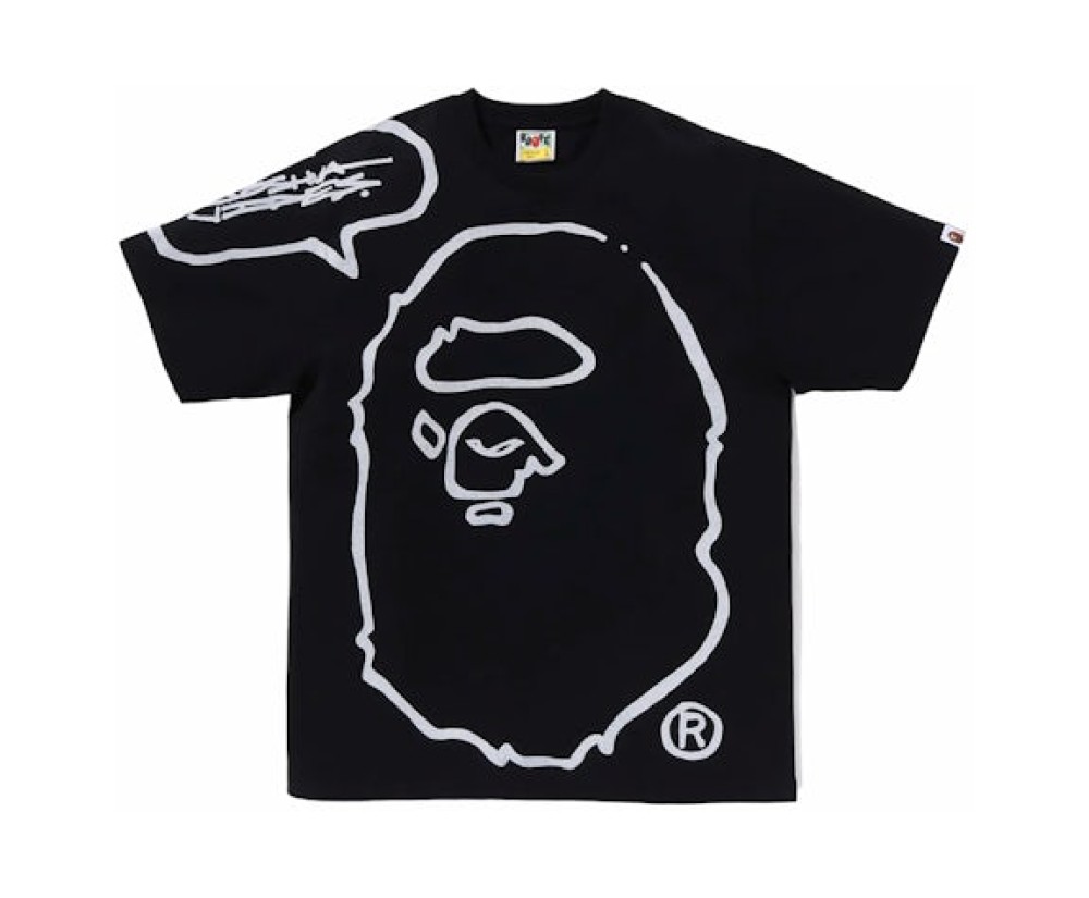 Trendy Brand BAPE Ape Head Fashion Camouflage Printing Short-sleeved Casual Pure Cotton Round Neck T-shirt Men and Women Couple Half-sleeved